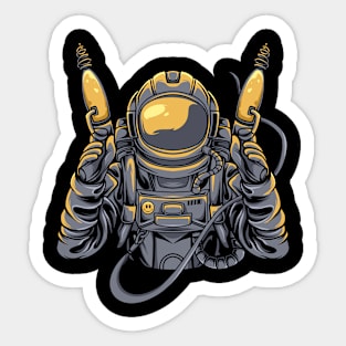 Alien Hunter Sticker